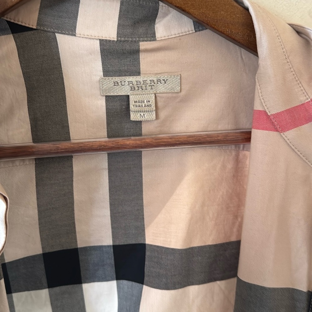 Burberry Checkered Shirt